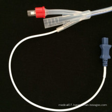 Disposable Medical Supply Foley Catheter with Temperature Sensor